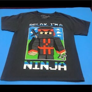 Ninja Graphic Tee. Great Bold Colors!